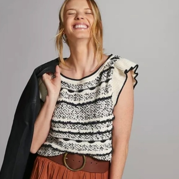 Anthropologie Pilcro Sweater Tank - Picture 2 of 10